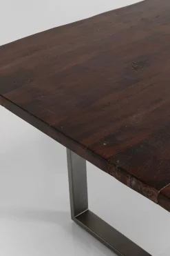 Stół Harmony Walnut 160x80 Cm Akacja Nogi Stalowe