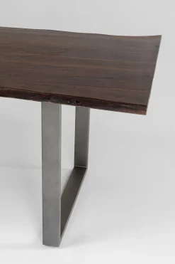 Stół Harmony Walnut 160x80 Cm Akacja Nogi Stalowe