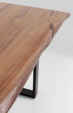 Stół Harmony Walnut 180x90 Cm Akacja Nogi Stalowe