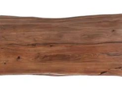 Stół Harmony Walnut 160x80 Cm Akacja Nogi Czarne