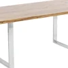 Stół Jackie 160x80 Cm Dąb - Nogi Chromowe