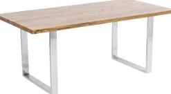 Stół Jackie 160x80 Cm Dąb - Nogi Chromowe