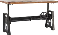 Stół Steamboat Econo 160x80 Cm Drewniano-czarny