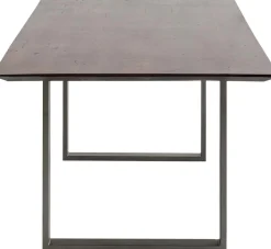 Stół Symphony Walnut 180x90 Cm Akacja Nogi Stalowe