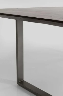 Stół Symphony Walnut 180x90 Cm Akacja Nogi Stalowe