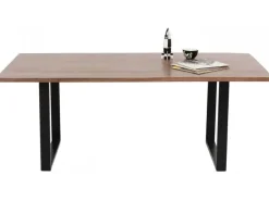 Stół Symphony Walnut 180x90 Cm Akacja Nogi Czarne