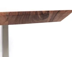 Stół Symphony 180x90 Cm Akacja Nogi Chromowe