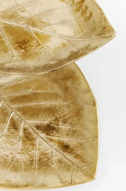 Stojak Na Biżuterię Leaf 32x46 Cm Złoty