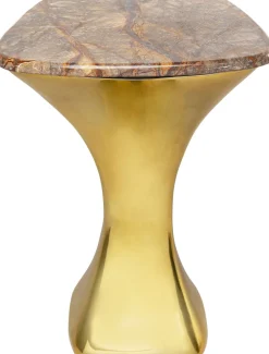 Stolik Alerio 45x55 Cm - Blat Marmur