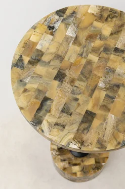 Stolik Domero Mosaic Ø25xH50 Cm Szary