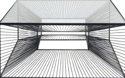 Stolik Kawowy Dimension 80x80 Cm Czarny