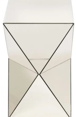 Stolik Luxury 32x54 Cm Lustrzany Szampański