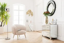 Stolik Luxury Z 45x60 Cm Lustrzany