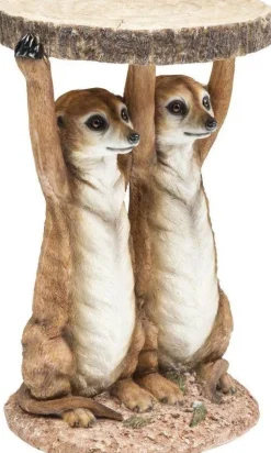 Stolik Meerkat Sisters Ø33 Cm Kolorowy