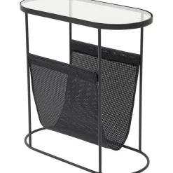 Stolik Mesh Journal 54x25 Cm Czarny