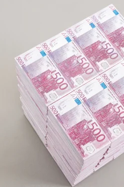 Stolik Pomocniczy Banknoty Euro 29x38 Cm