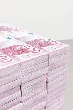 Stolik Pomocniczy Banknoty Euro 29x38 Cm