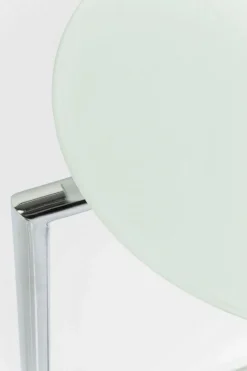 Stolik Pomocniczy Easy Living Ø46 Cm Transparentno-srebrny