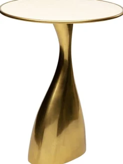 Stolik Spacey Ø36xH46 Cm Aluminium Złoty