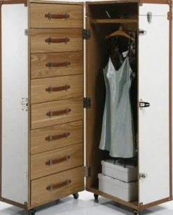 Szafa Cosmopolitan 63x145 Cm Biało-brązowa