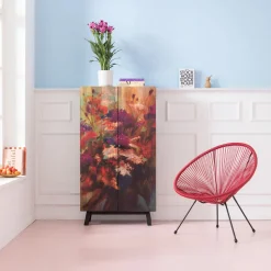 Szafa Fleur 76x140 Cm Kolorowa