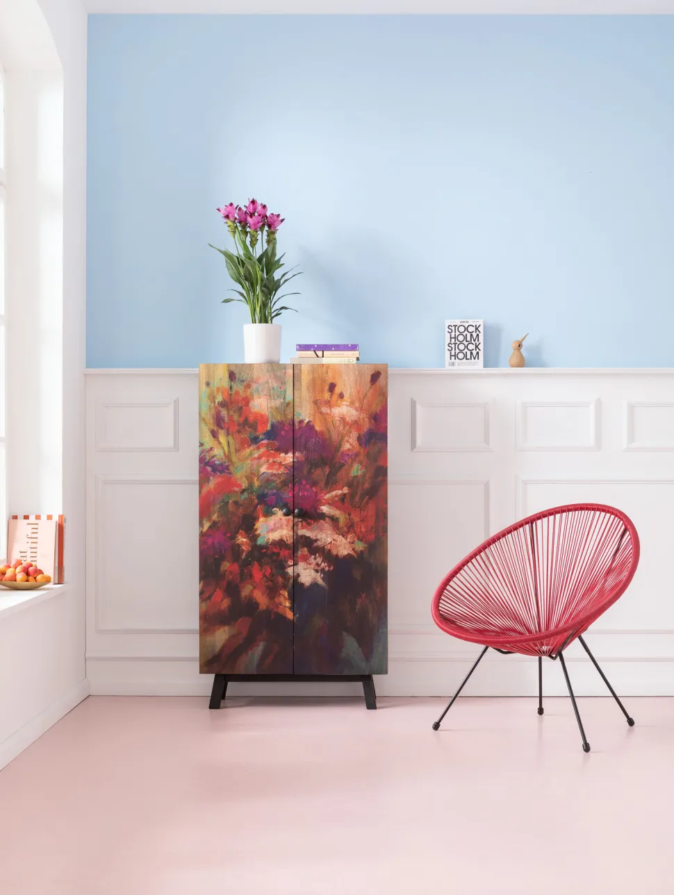 Szafa Fleur 76x140 Cm Kolorowa