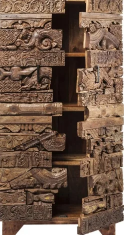 Szafa Shanti Surprise Puzzle 85x180 Cm Drewniana