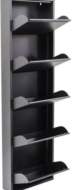 Szafka Na Buty Caruso 50x170 Cm Antracytowa