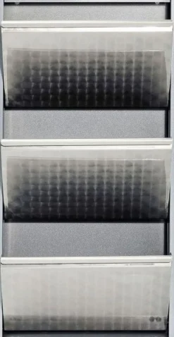 Szafka Na Buty Caruso 50x103 Cm Srebrna