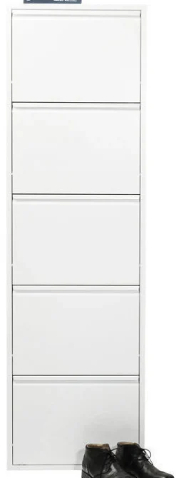 Szafka Na Buty Caruso 50x170 Cm Biała