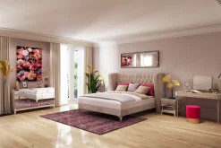 Szafka Nocna Luxury Gold 2 49x50 Cm Szampańska