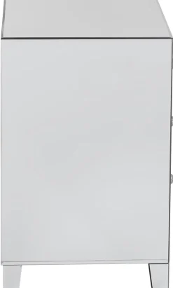 Szafka Nocna Luxury 49x66 Cm Lustrzana
