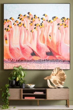 Szafka RTV Cesaro 160x50 Cm Naturalna - Blat Ceramika