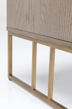 Szafka RTV Cesaro 160x50 Cm Naturalna - Blat Ceramika