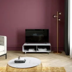 Szafka RTV Lounge 90x30 Cm Biała