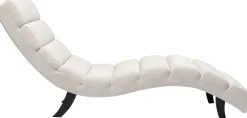 Szezlong Balou 190x89 Cm Kremowy