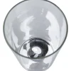 Szklanka Electra 520 Ml Transparentna - Spód Srebrny