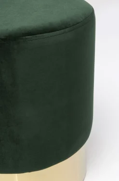 Taboret Cherry Ø35x42 Cm Ciemnozielony