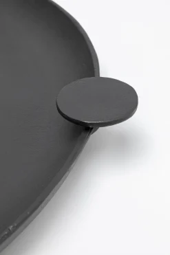 Taca Aluminiowa Ciemnoszara Loft Ø59 Cm
