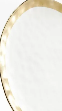 Talerz Bell ∅31 Cm Biało-złoty