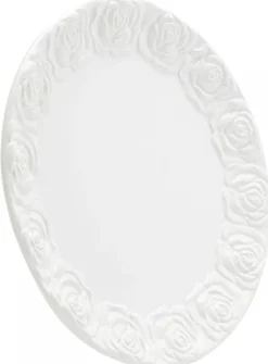Talerz Do Serwowania Rosa Ø35 Cm Biały