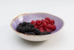 Talerz Głęboki Fioletowy Ø21 Cm Ceramika