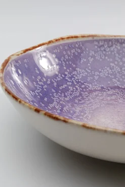 Talerz Głęboki Fioletowy Ø21 Cm Ceramika