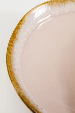 Talerz Głęboki Kamionkowy Różowy Ø20 Cm 835 Ml
