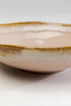 Talerz Głęboki Kamionkowy Różowy Ø20 Cm 835 Ml
