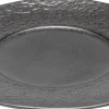 Talerz Obiadowy Czarny Kamionkowy Ø27 Cm