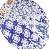 Talerz Obiadowy Fresco Ø26 Cm Biało-niebieski