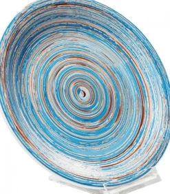 Talerz Swirl Ø19 Cm Niebieski