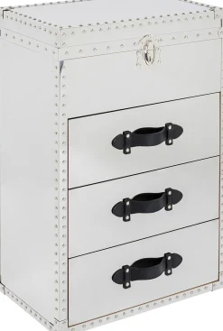 Toaletka Z Lustrem I Szufladami Glamour Stal Nierdzewna 65x100 Cm