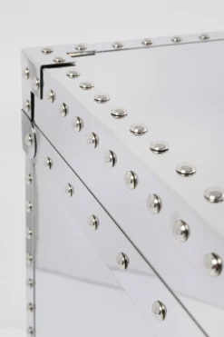 Toaletka Z Lustrem I Szufladami Glamour Stal Nierdzewna 65x100 Cm